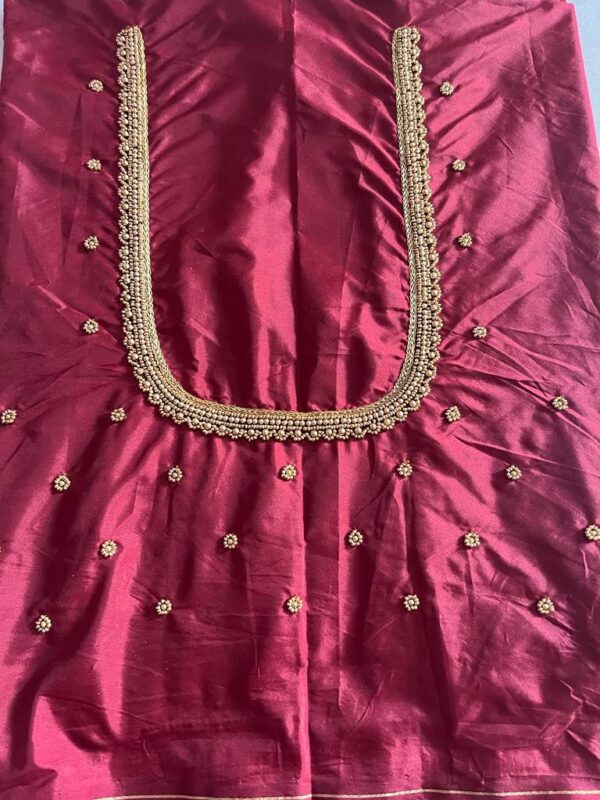 designer maggam work blouse