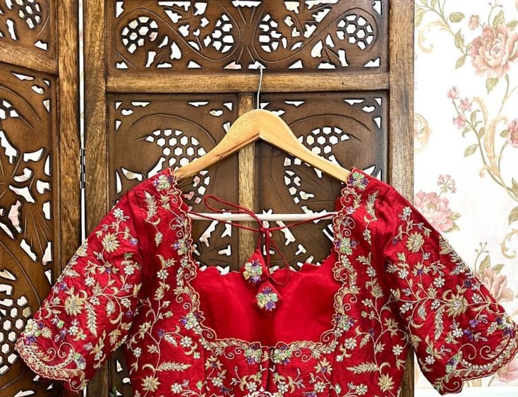 Heavy Maggam Designer Blouse