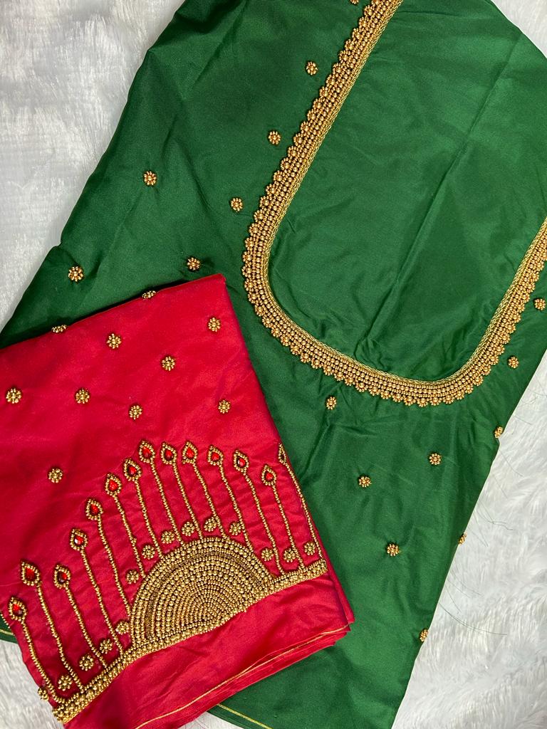 Temple Border Blouse