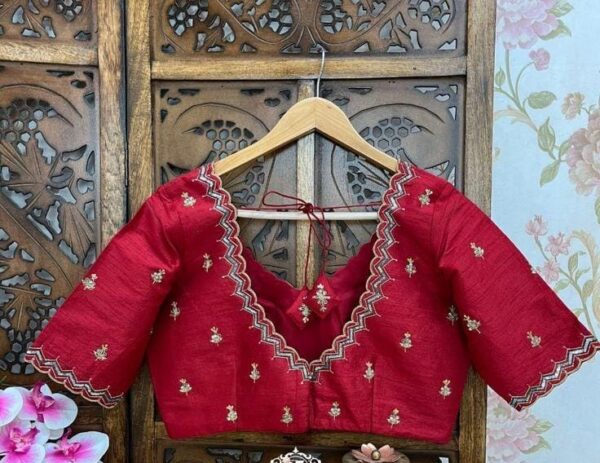 Scarlet Silk Heritage Blouse
