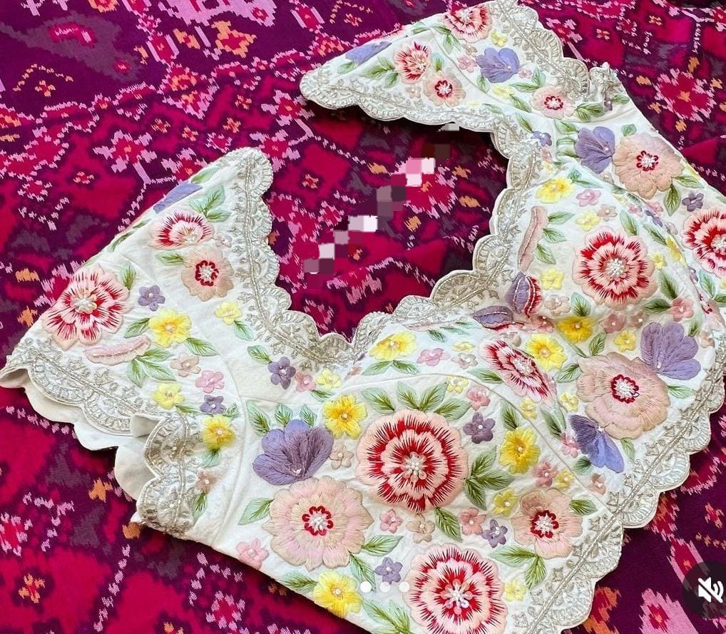 Elegant Bride's Finery Blouse