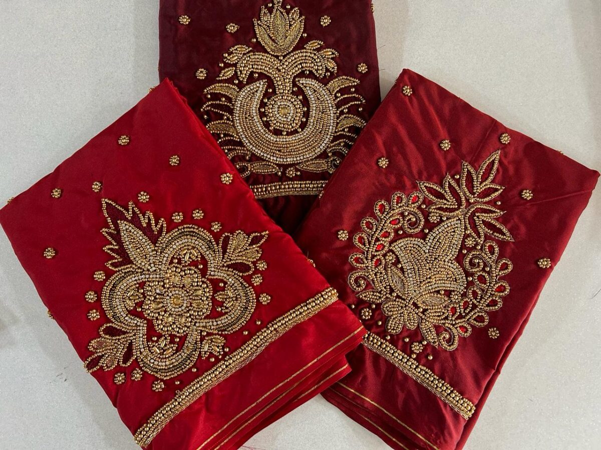 Majestic Maroon Couture 2