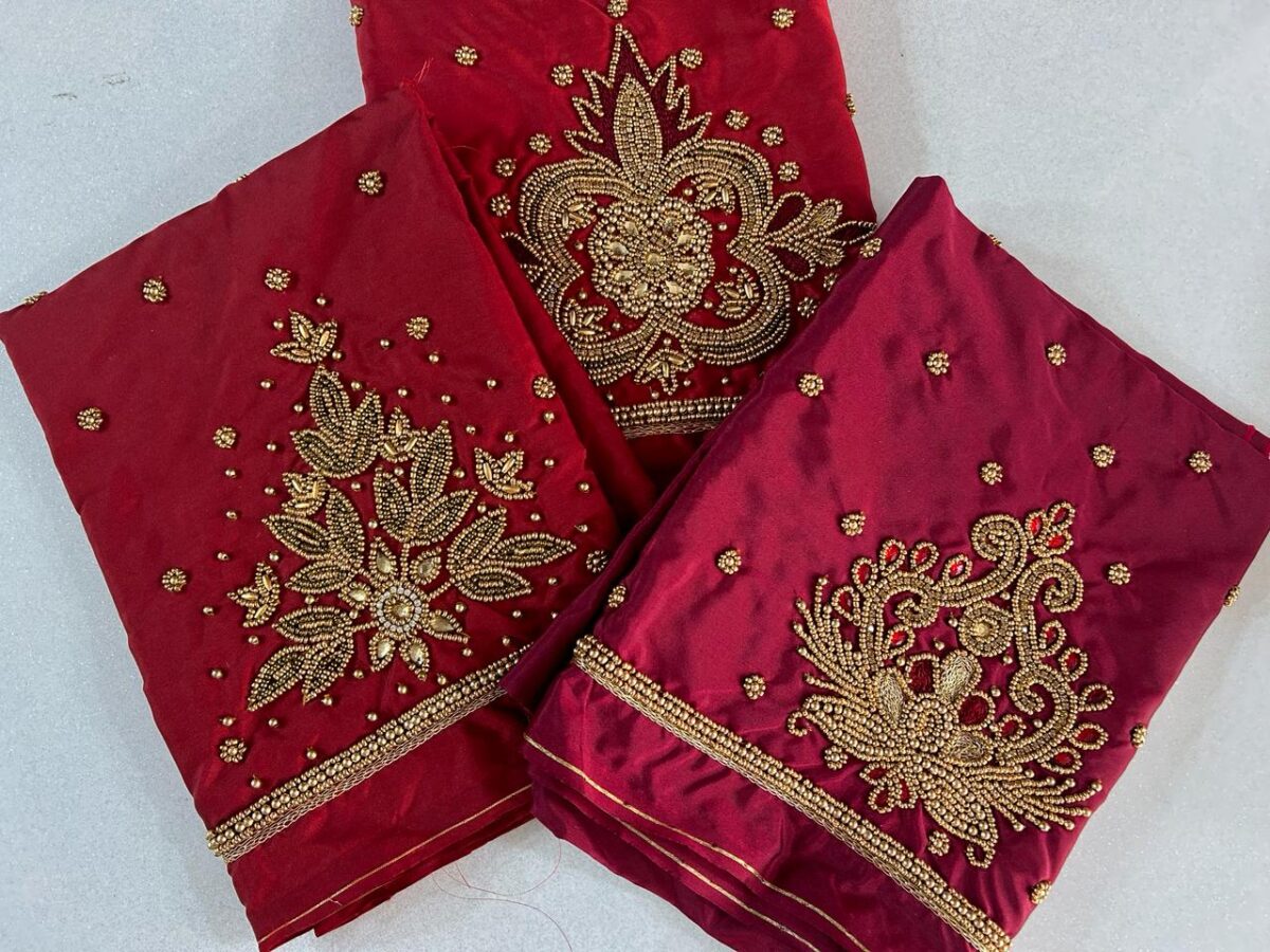 Majestic Maroon Couture 3