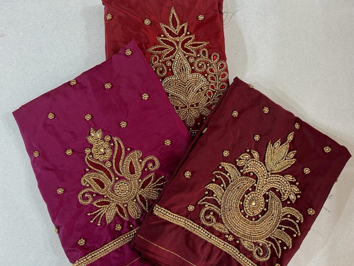 Majestic Maroon Couture 7