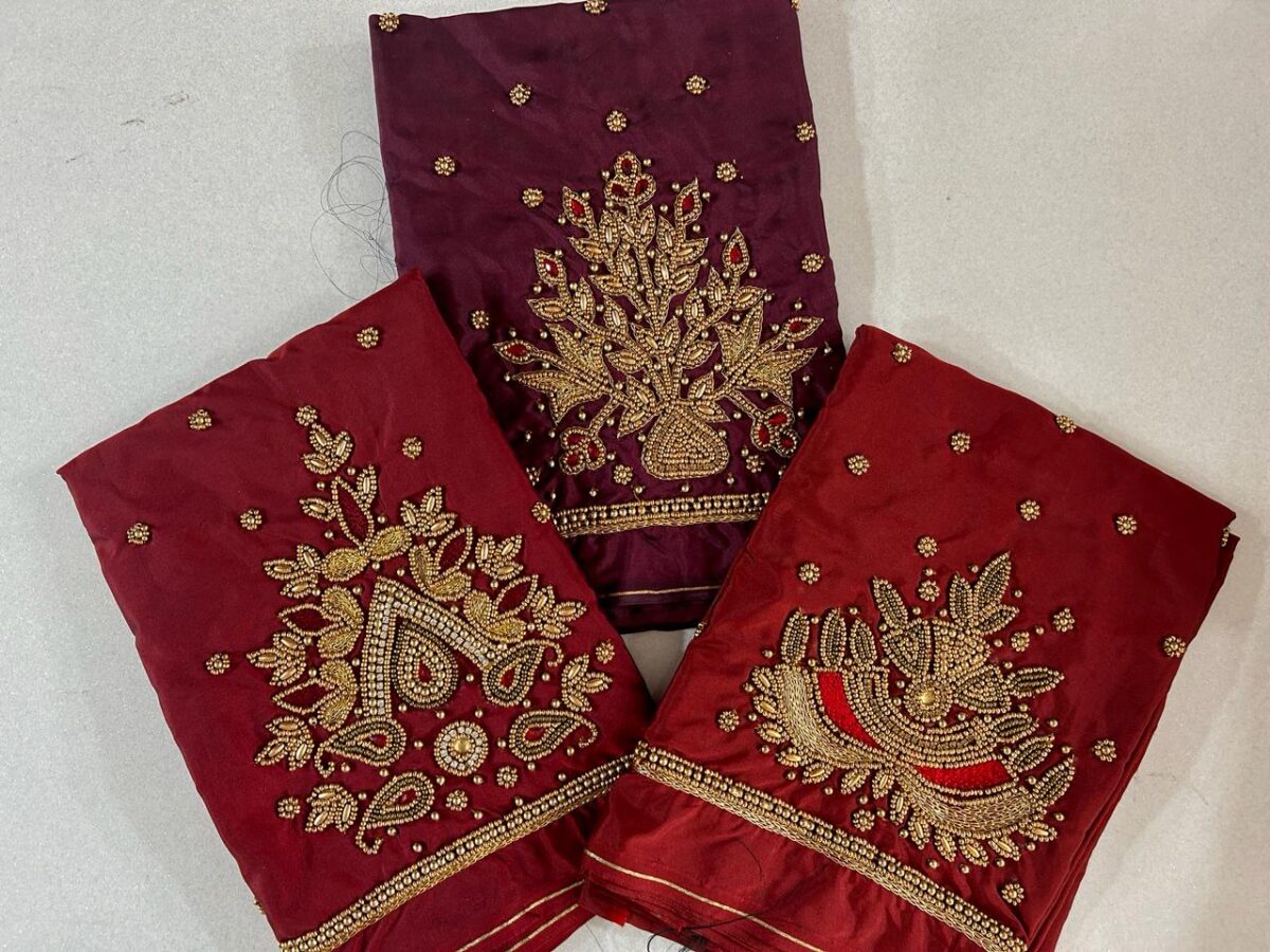 Majestic Maroon Couture 8