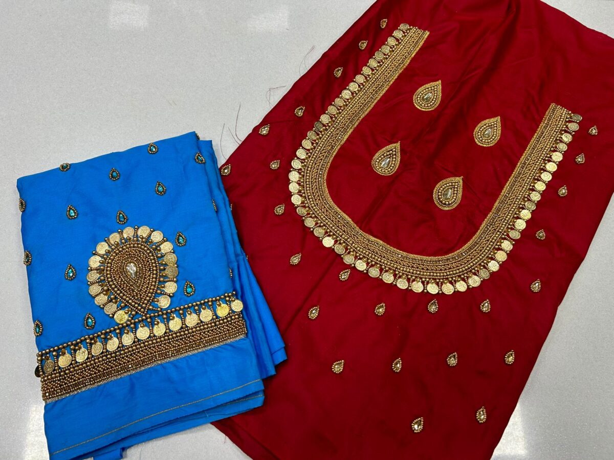 Exclusive Kasu Maggam Work Blouse Offer