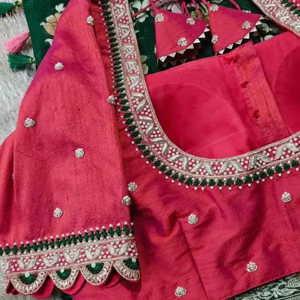 Scarlet Bloom – A Cutwork Masterpiece