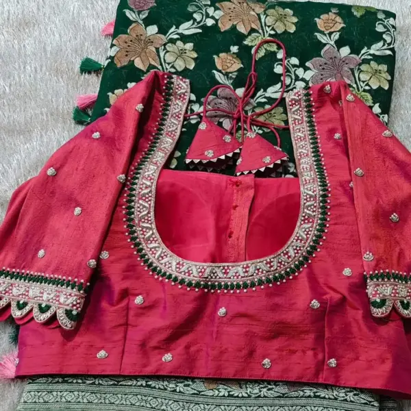 Scarlet Bloom – A Cutwork Masterpiece