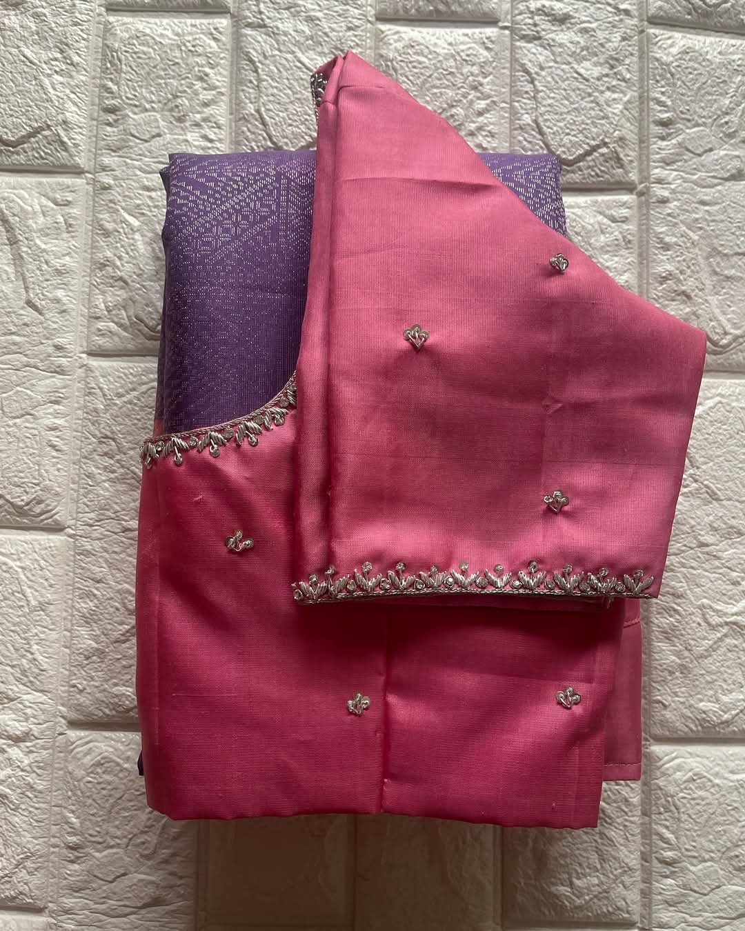 Elegant Peach Simple Zardosi Work Blouse for Graceful Looks