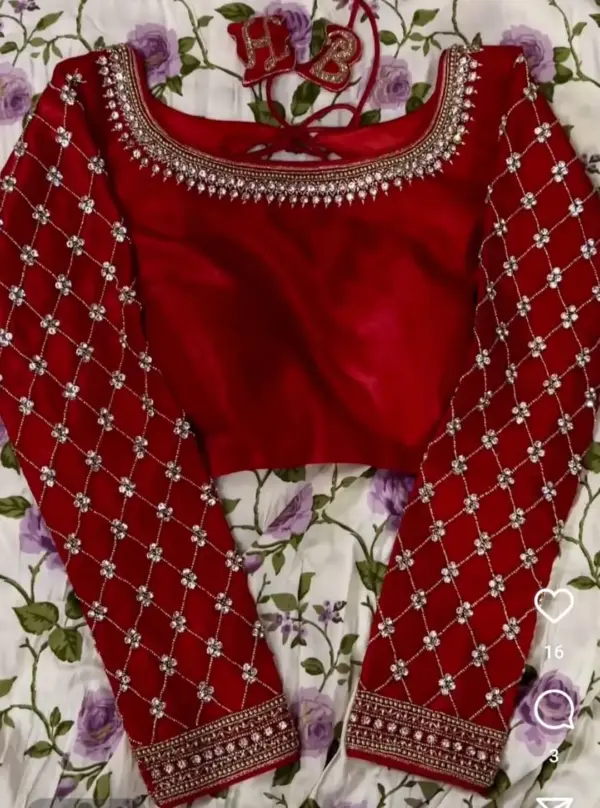 Eternal Flame – Red Full Sleeves Statement