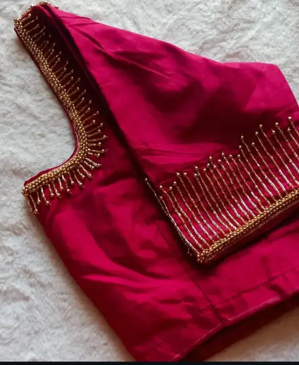 Majantha Pink Affordable Minimalist Blouse – Elegant Simplicity