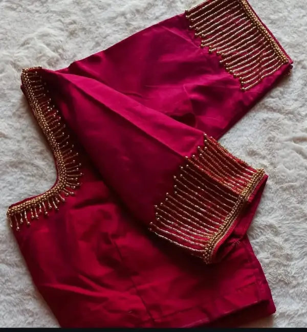 Majantha Pink Affordable Minimalist Blouse – Elegant Simplicity