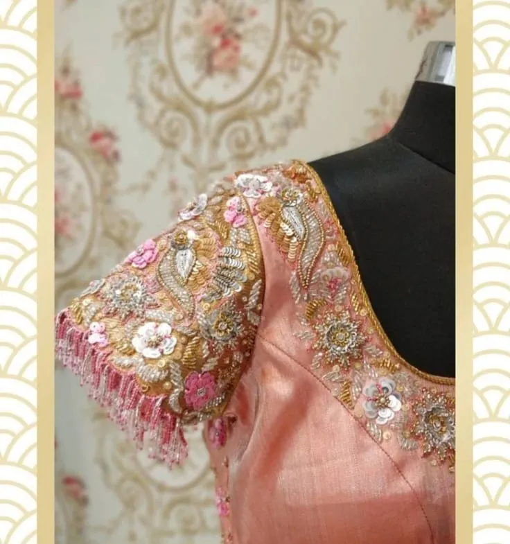 Majestic Peach – Peacock Embellishments