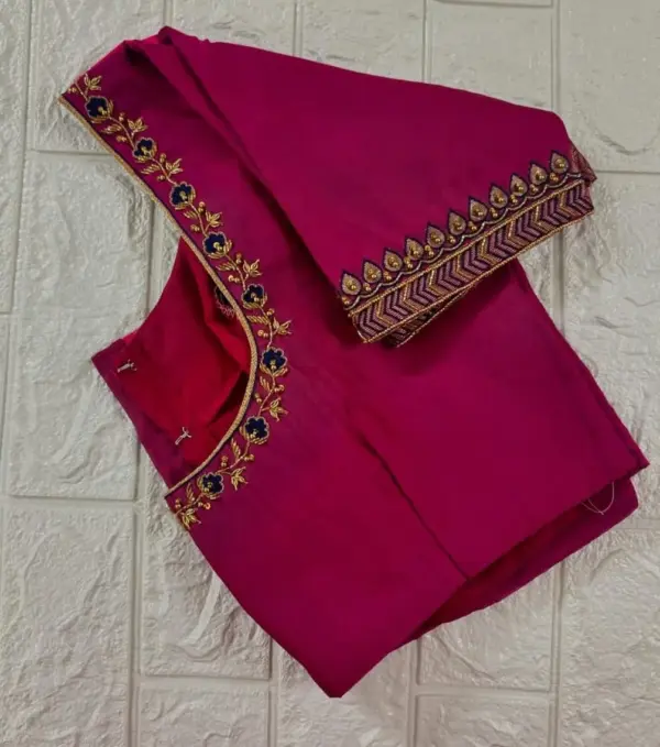 Pink Elegant Latest Blouse – Affordable Luxury for Every Occasion