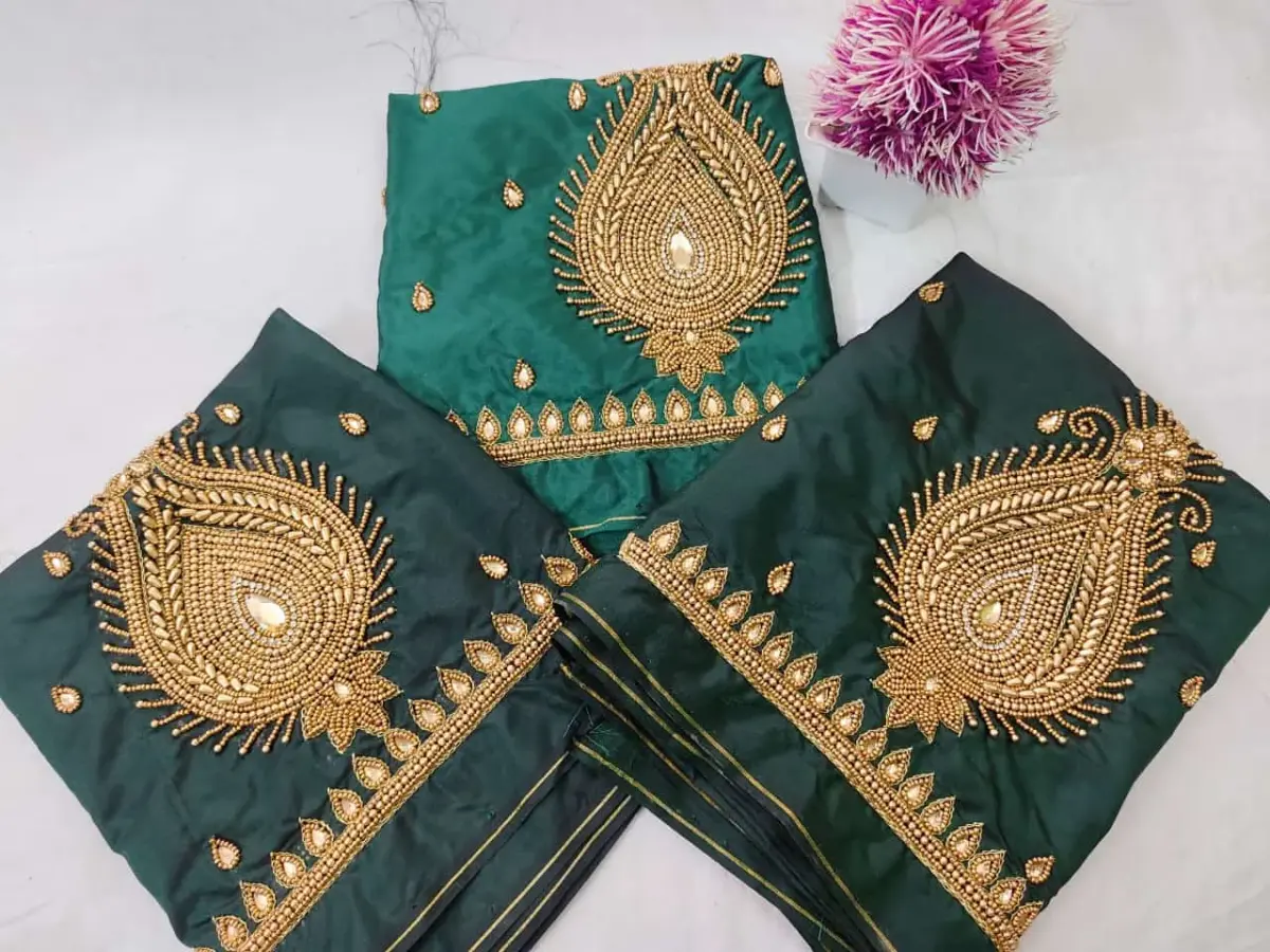 Budget Chic – Premium Buti Maggam Blouse at Special Offer Price