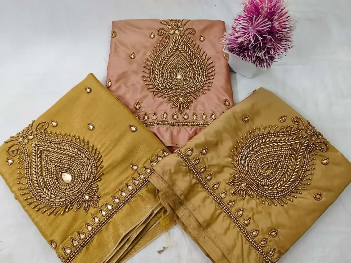 Budget Chic – Premium Buti Maggam Blouse at Special Offer Price 3