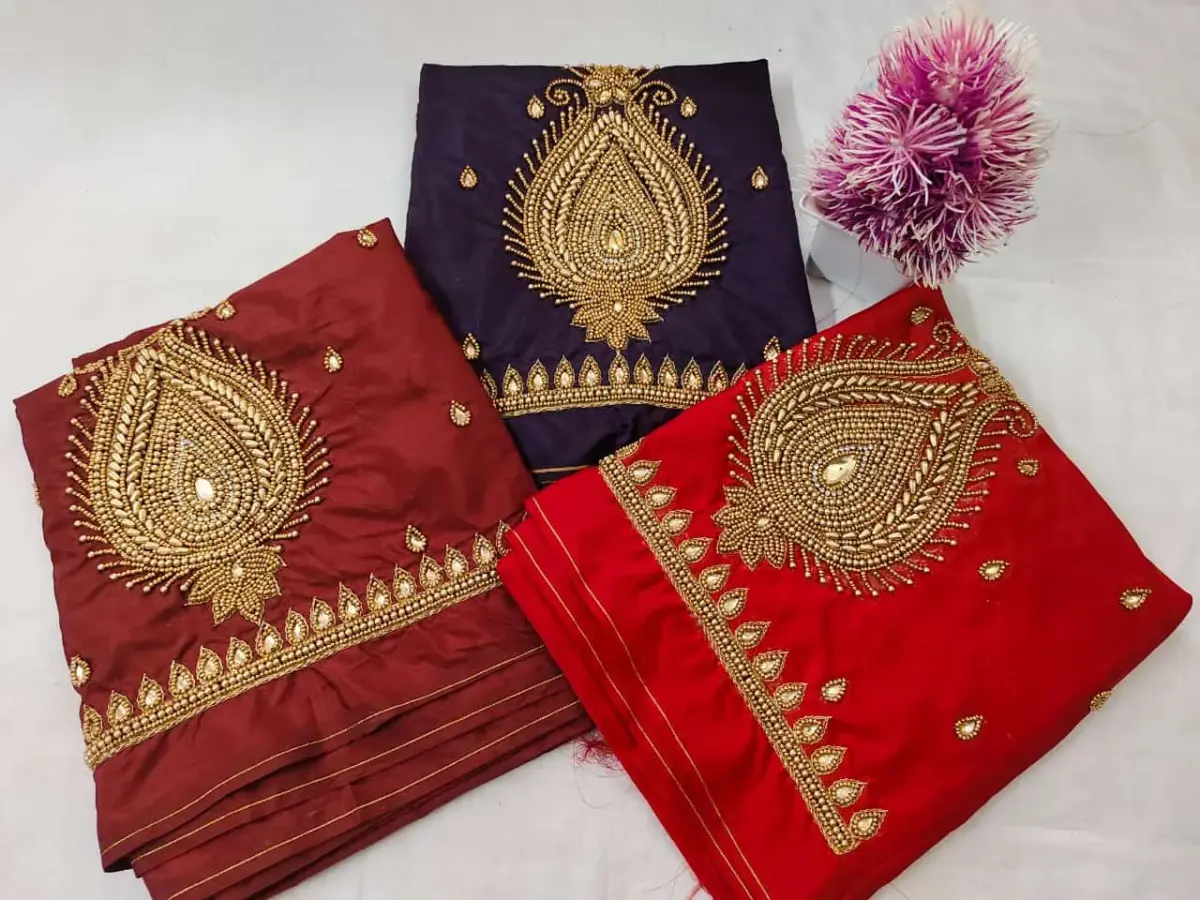 Budget Chic – Premium Buti Maggam Blouse at Special Offer Price 4
