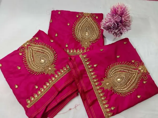 Budget Chic – Premium Buti Maggam Blouse at Special Offer Price