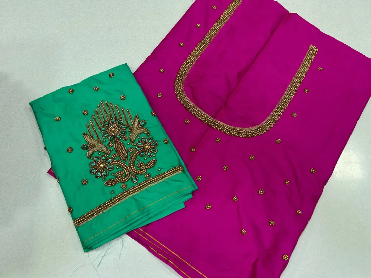 Chic Deal – Graceful Maggam Buti Work Blouse at Special Discount