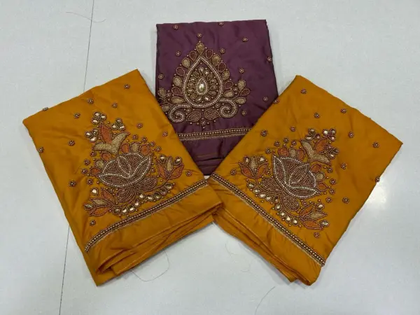 Elegant Beauty – Buti Maggam Work Blouse on Exclusive Offer Now