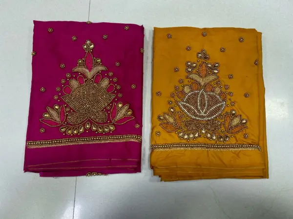 Elegant Beauty – Buti Maggam Work Blouse on Exclusive Offer Now