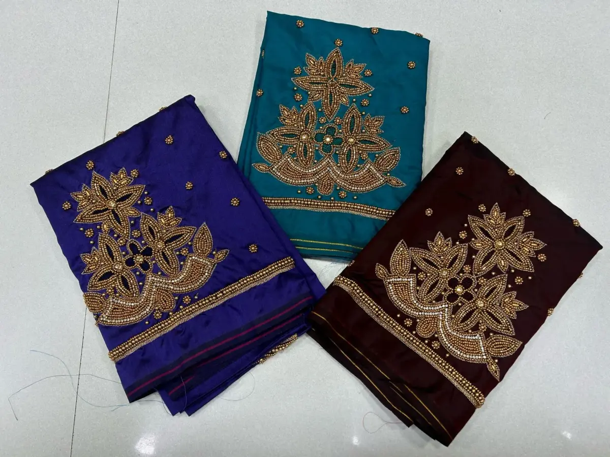 Graceful Glow – Handcrafted Beads Blouse at Irresistible Deal