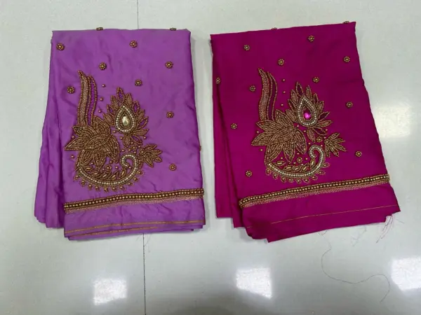 Graceful Glow – Handcrafted Beads Blouse at Irresistible Deal