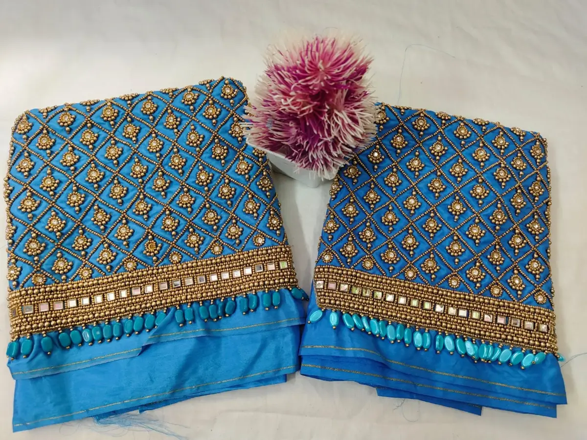 Grand Bridal Glam – Exclusive Maggam Work Blouse at Offer Price