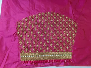 Grand Bridal Glam – Exclusive Maggam Work Blouse at Price 7