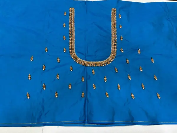 Luxury in Every Thread – Designer Buti Work Blouse at Best Price