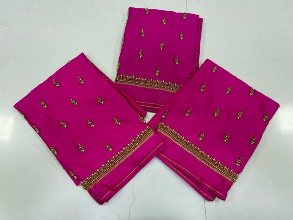 Luxury in Every Thread – Designer Buti Work Blouse at Best Price