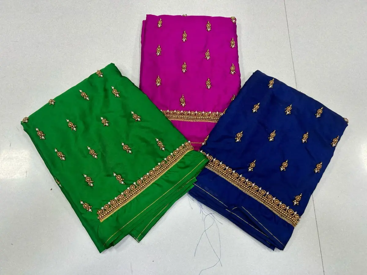 Luxury in Every Thread – Designer Buti Work Blouse at Best Price