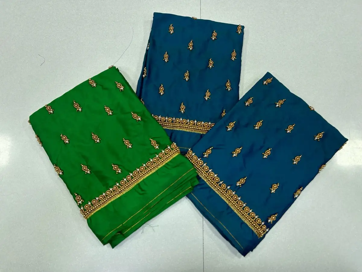 Luxury in Every Thread – Designer Buti Work Blouse at Best Price 5