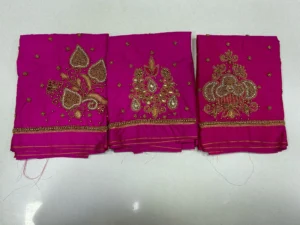 Pink Perfection – Buti Work Blouse at Exclusive Price 3