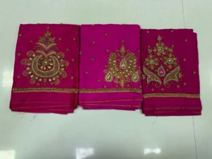 Pink Perfection – Buti Work Blouse at Exclusive Price 4