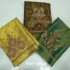 Radiant Charm – Premium Tissue Aari Beads Work Blouse at Best Deal! 13