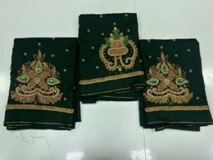 Royal Spark – Beads Buti Work Blouse at Exclusive Price 4