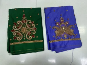 Royal Spark – Beads Buti Work Blouse at Exclusive Price 6