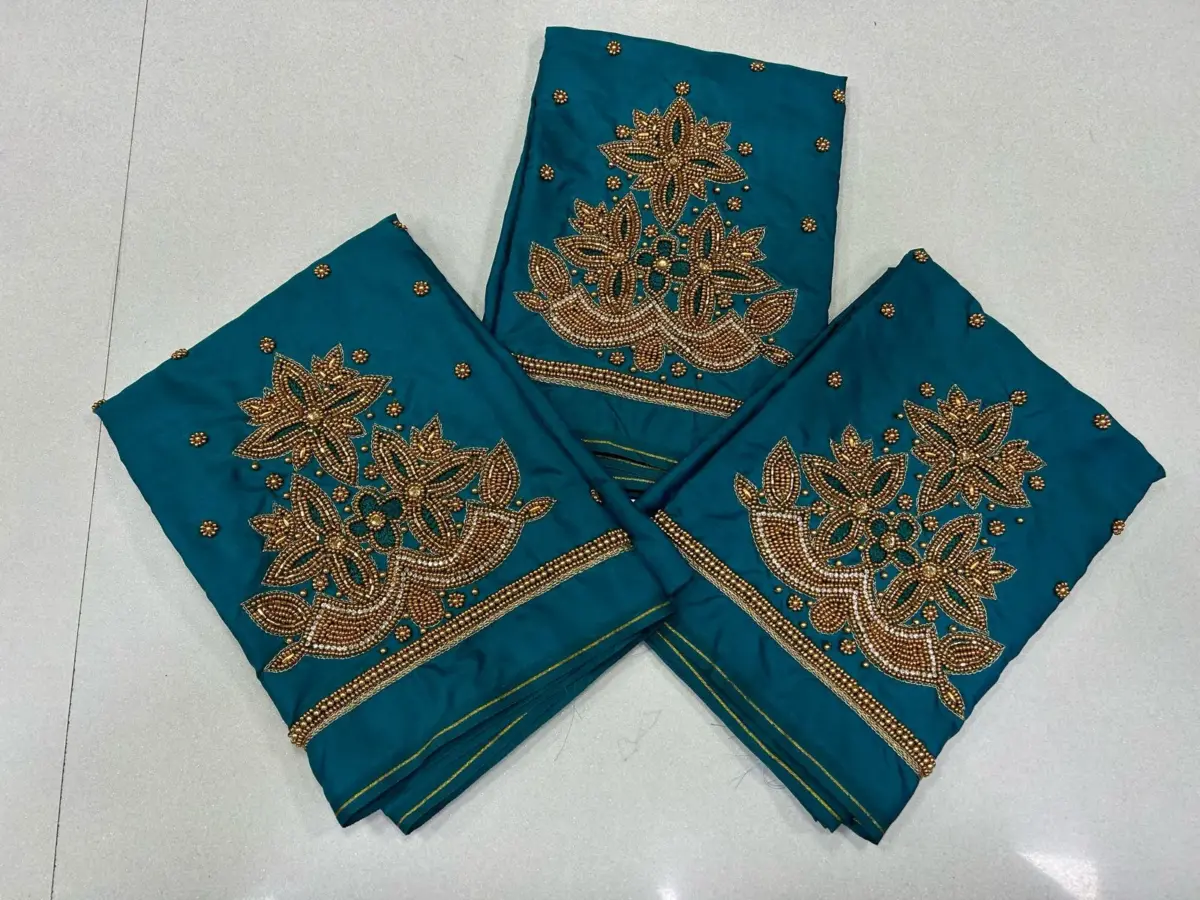 Sparkle in Style – Elegant Beads Work Blouse at Exclusive Offer Price