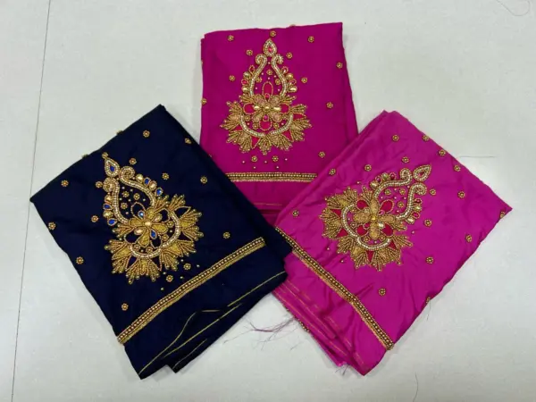 Sparkle in Style – Elegant Beads Work Blouse at Exclusive Offer Price