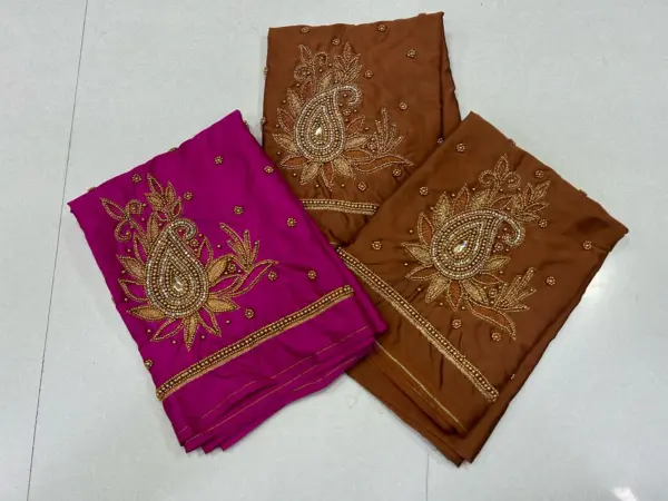 Sparkle in Style – Elegant Beads Work Blouse at Exclusive Offer Price