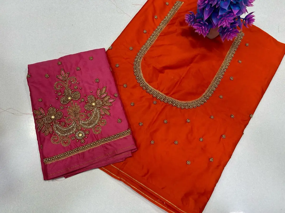 Timeless Elegance – Trending Buti Work Blouse at Exclusive Offer Price