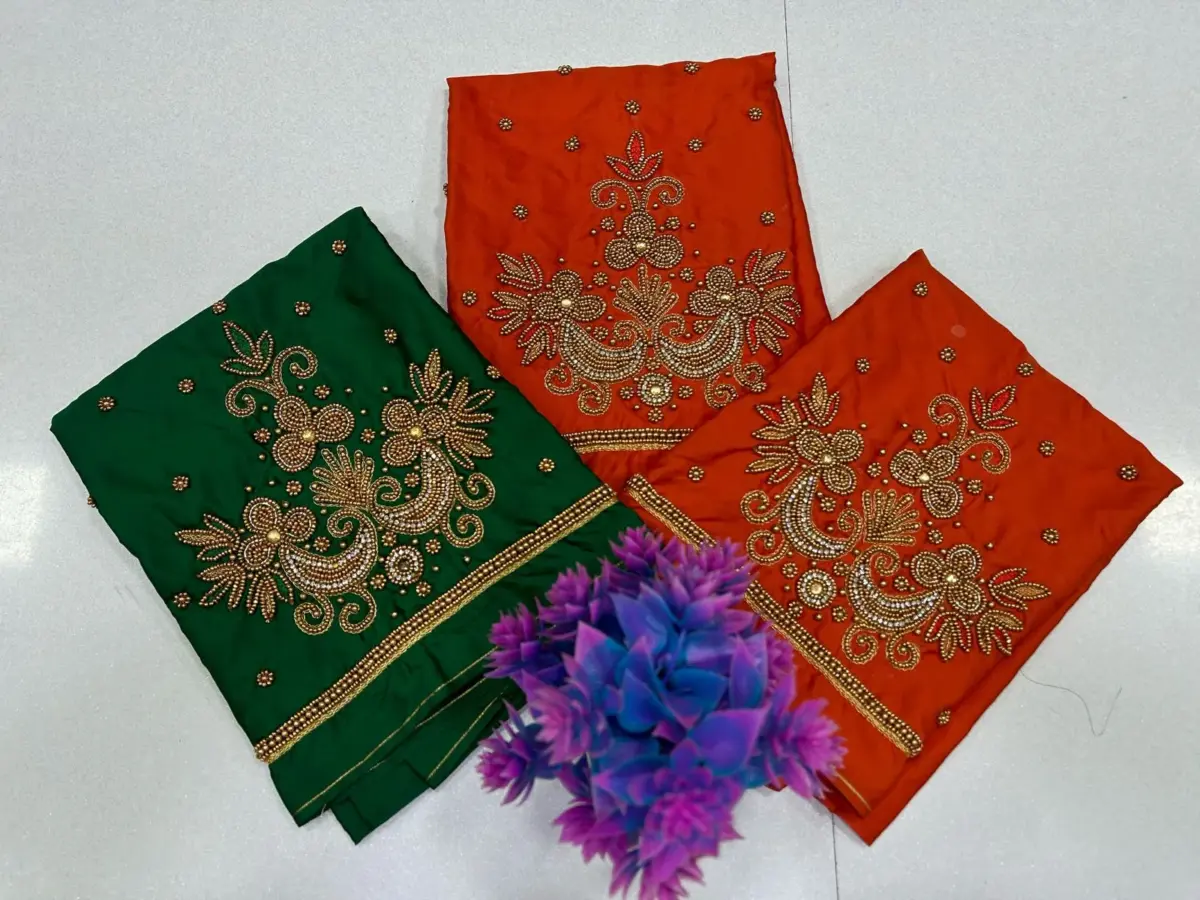 Timeless Elegance – Trending Buti Work Blouse at Exclusive Offer Price 3