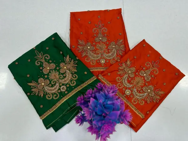 Timeless Elegance – Trending Buti Work Blouse at Exclusive Offer Price