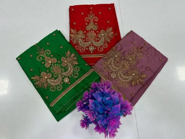 Timeless Elegance – Trending Buti Work Blouse at Exclusive Offer Price