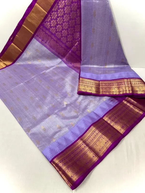 Traditional Kuppadam Pattu Handloom Silk Saree