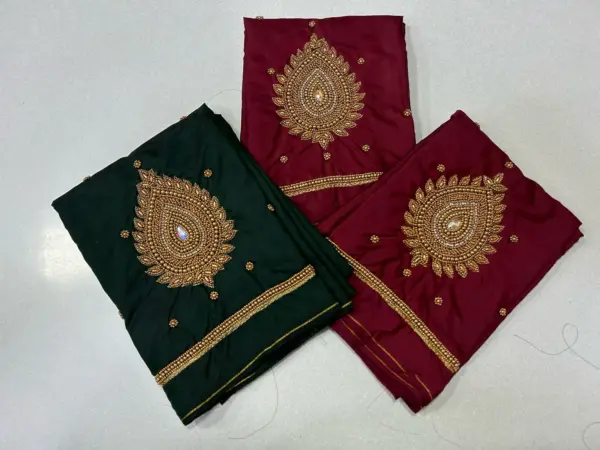 Unlock Elegance – Stunning Beads Maggam Work Blouse at Best Price