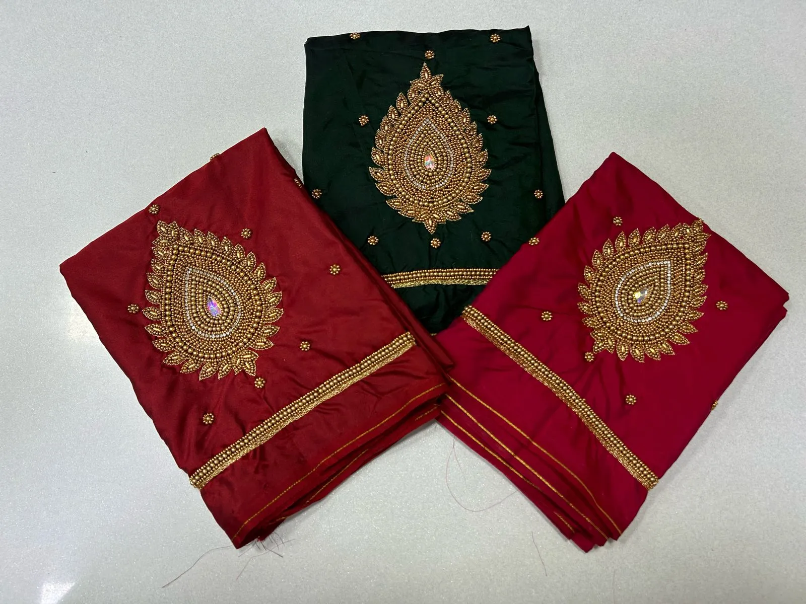 Unlock Elegance – Stunning Beads Maggam Work Blouse at Best Price