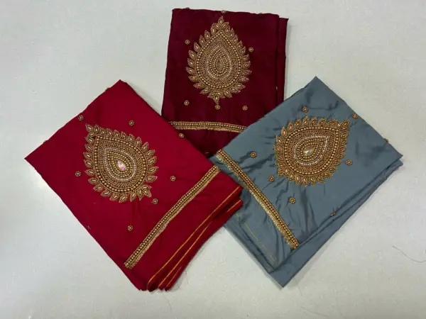 Unlock Elegance – Stunning Beads Maggam Work Blouse at Best Price