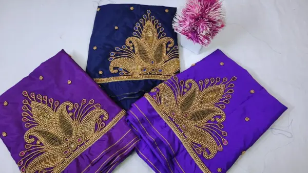 Unmissable Offer – Designer Beads Aariwork Blouses at Budget Price